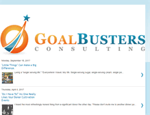 Tablet Screenshot of goalbustersconsulting.blogspot.com