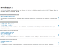 Tablet Screenshot of mexihistoria.blogspot.com