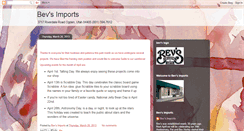 Desktop Screenshot of bevsimports.blogspot.com