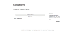 Desktop Screenshot of hialoplasma.blogspot.com