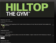 Tablet Screenshot of hilltop-muaythai.blogspot.com