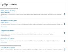Tablet Screenshot of hyshysnaiseus.blogspot.com