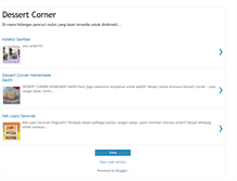 Tablet Screenshot of dessert-corner.blogspot.com