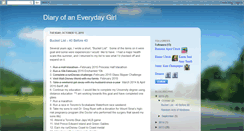 Desktop Screenshot of diaryofaneverydaygirl.blogspot.com