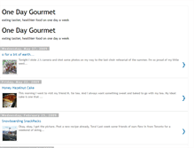 Tablet Screenshot of onedaygourmet.blogspot.com