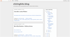 Desktop Screenshot of chiringhitoblog.blogspot.com