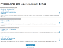 Tablet Screenshot of preparandonosparaaceleracindeltiempo.blogspot.com