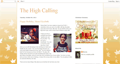 Desktop Screenshot of highcalling.blogspot.com