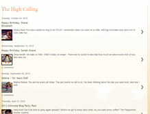 Tablet Screenshot of highcalling.blogspot.com