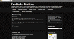 Desktop Screenshot of fleamarketboutique.blogspot.com