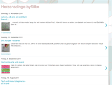 Tablet Screenshot of herzensdinge-bysilke.blogspot.com