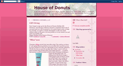 Desktop Screenshot of houseofdonuts.blogspot.com