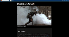 Desktop Screenshot of deathcoreairsoft.blogspot.com