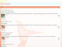 Tablet Screenshot of miniquilts.blogspot.com