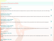 Tablet Screenshot of concursosliterarioschile.blogspot.com