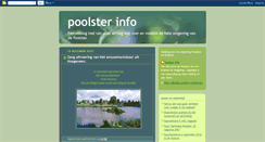 Desktop Screenshot of poolsterweblog.blogspot.com