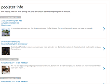 Tablet Screenshot of poolsterweblog.blogspot.com