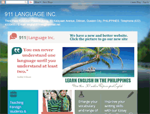 Tablet Screenshot of 911language.blogspot.com