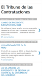 Mobile Screenshot of eltribunodelascontrataciones.blogspot.com