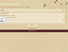 Tablet Screenshot of maritimestompers.blogspot.com