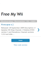 Mobile Screenshot of freemywii.blogspot.com