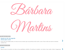 Tablet Screenshot of bmarttins.blogspot.com