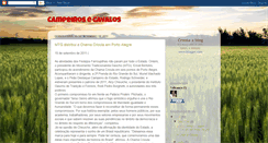 Desktop Screenshot of campeirosecavalos.blogspot.com