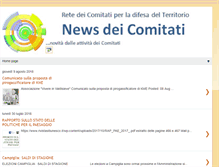 Tablet Screenshot of newsdeicomitati.blogspot.com