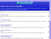 Tablet Screenshot of howtobeamentalist.blogspot.com