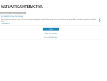 Tablet Screenshot of matematicadivertida.blogspot.com