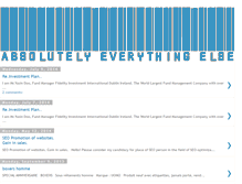 Tablet Screenshot of absolutelyeverythingelse.blogspot.com