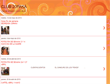 Tablet Screenshot of club20paka.blogspot.com