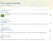 Tablet Screenshot of forgottenmanblog.blogspot.com