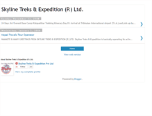 Tablet Screenshot of nepalskylinetreks.blogspot.com