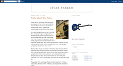 Desktop Screenshot of gitarparker.blogspot.com