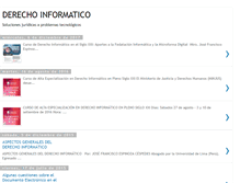 Tablet Screenshot of iusinformatico.blogspot.com