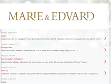 Tablet Screenshot of marieogedvard.blogspot.com