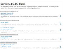 Tablet Screenshot of committedtotheindian.blogspot.com