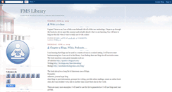 Desktop Screenshot of fms-library.blogspot.com