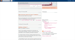 Desktop Screenshot of ictpressingissues.blogspot.com