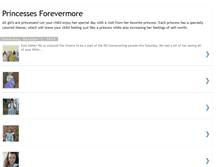 Tablet Screenshot of princessesforevermore.blogspot.com