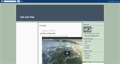 Desktop Screenshot of lolo-surfkite.blogspot.com