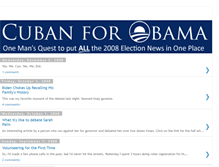 Tablet Screenshot of cuban4obama.blogspot.com