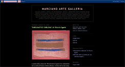 Desktop Screenshot of marcianoarte.blogspot.com