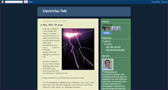 Desktop Screenshot of electriciantalk.blogspot.com