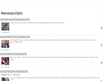 Tablet Screenshot of manzuscripts.blogspot.com