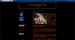 Desktop Screenshot of lausuniaton.blogspot.com