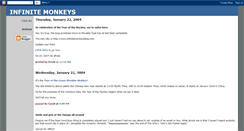 Desktop Screenshot of infinitemonkeys.blogspot.com