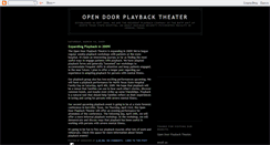 Desktop Screenshot of opendoorplayback.blogspot.com