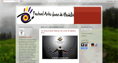 Desktop Screenshot of festivalartejoven.blogspot.com